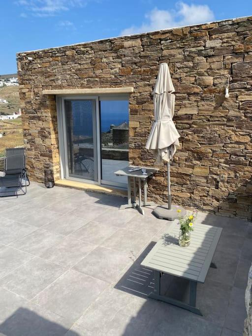 Brown Lotus Tinos Villa Triandaros  ภายนอก รูปภาพ