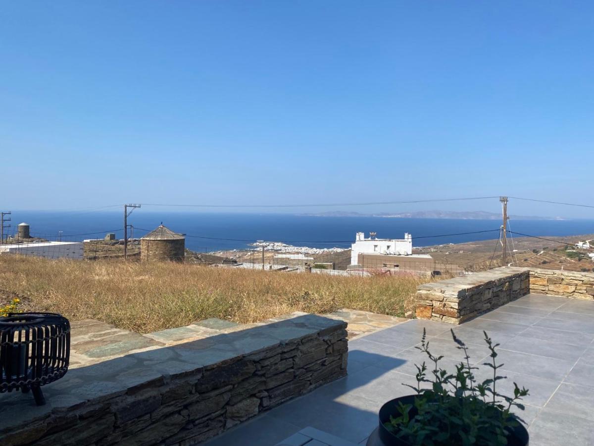 Brown Lotus Tinos Villa Triandaros  ภายนอก รูปภาพ